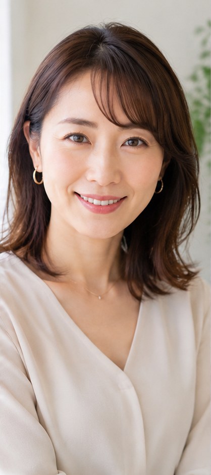 30代後半・三重県・自営業 の女性会員（イメージ）